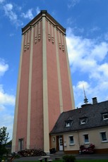 Wasserturm am Pfaffenhaus, Wuppertal.JPG
